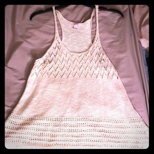 Tan ‘Arizona Jean’ loose bohemian style tank top.